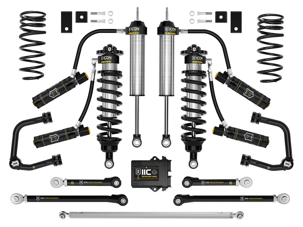 ICON Vehicle Dynamics 2023-2026 Toyota Sequoia, 3-4.25" Lift, Stage 4 3.0 Suspension System, Tubular, TRD