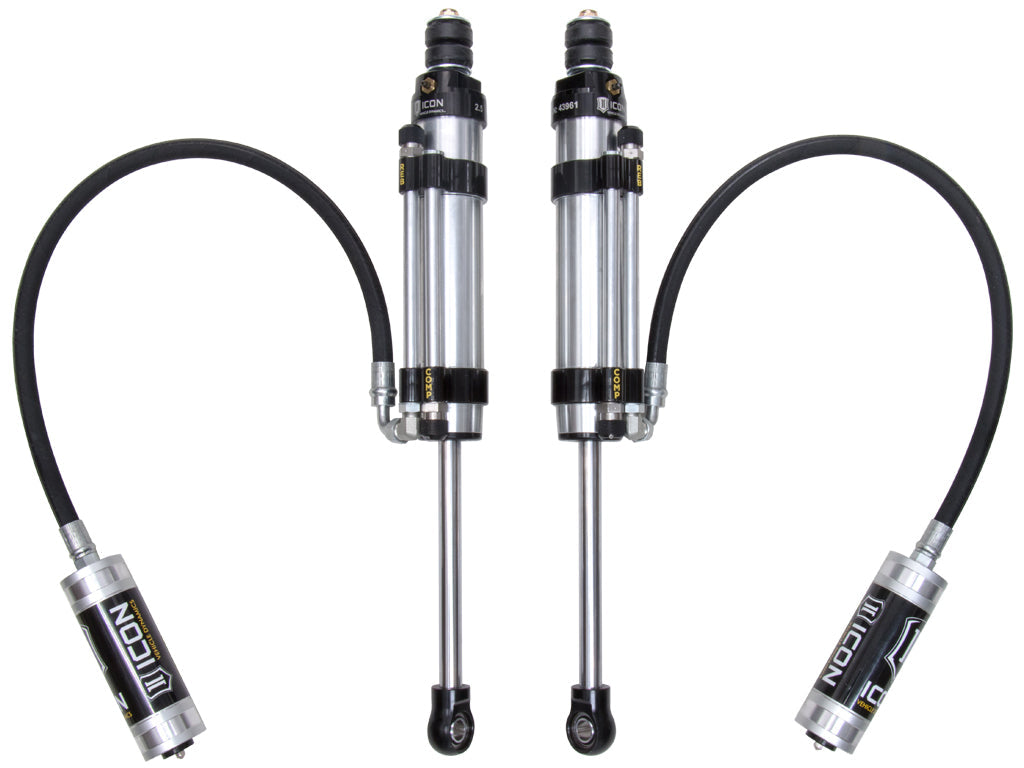 ICON Vehicle Dynamics 2008-Up Toyota Land Cruiser, 0-2” Lift, Rear, 2.5 Omega Bypass Shocks, Pair