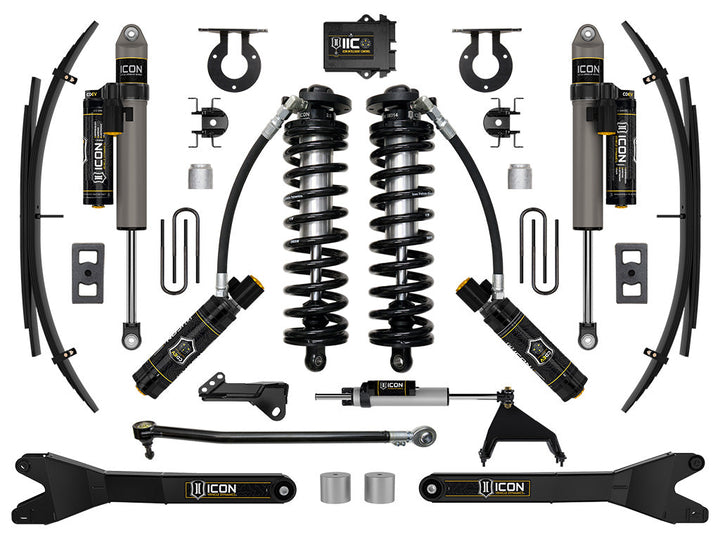 ICON Vehicle Dynamics 2023-2026 Ford F-250/F-350 Super Duty 4WD, 2.5-3" Lift, Stage 6 Coilover Conversion System with Radius Arms and Expansion Packs