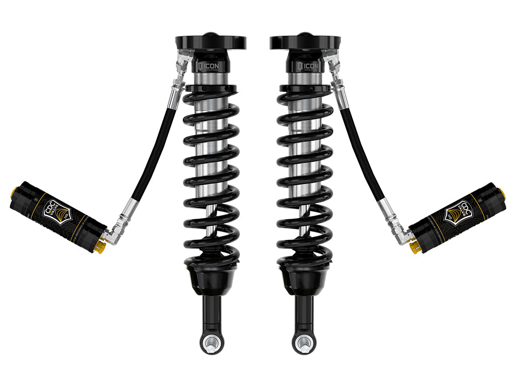 ICON Vehicle Dynamics 2021-2026 Chevrolet Tahoe & Suburban, 2.5-3.25” Lift, Front, V.S. 2.5 Series Coilover Kit, Remote Reservoir w/ CDCV
