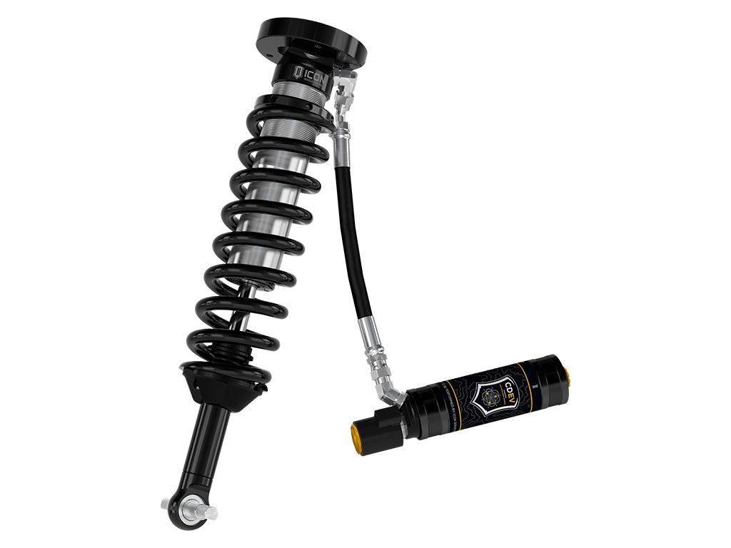 ICON Vehicle Dynamics 2023-2026 GMC Canyon/Chevrolet Colorado Trail Boss, 2.5 Series Coilover Kit, Remote Reservoir w/ CDEV