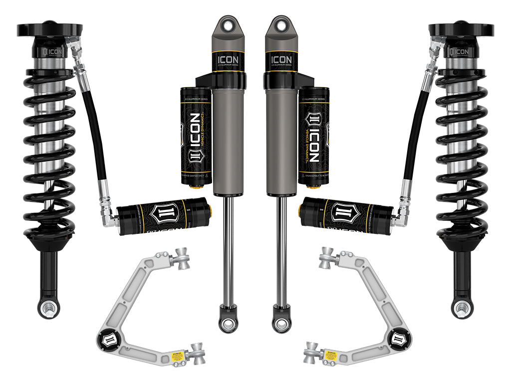 ICON Vehicle Dynamics 2023-2026 Chevrolet Colorado WT, LT, & Z71, 1.75-2.5" Lift, Stage 4 Suspension System, Billet