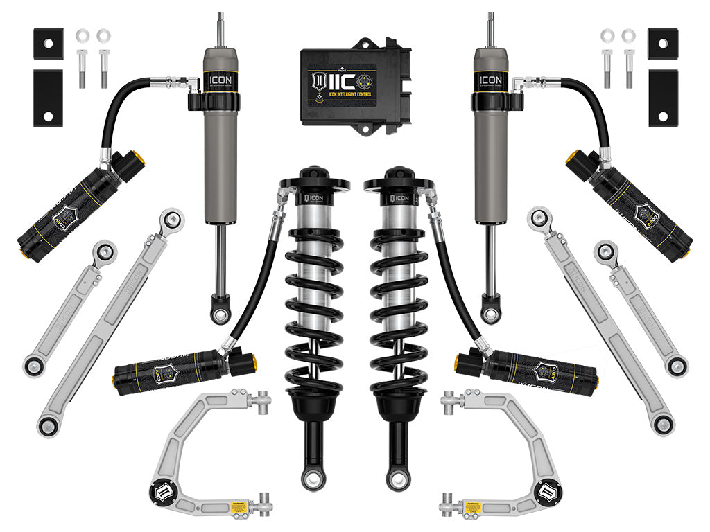 ICON Vehicle Dynamics 2022-2026 Toyota Tundra, 1.25-3.5" Lift, Stage 13, 2.5 Suspension System, Billet