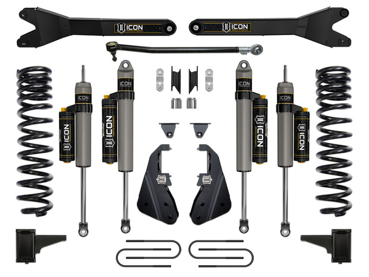 ICON Vehicle Dynamics 2017-19 Ford F250/F350, 4.5" Lift, Stage 4 Suspension System, w/Radius Arm