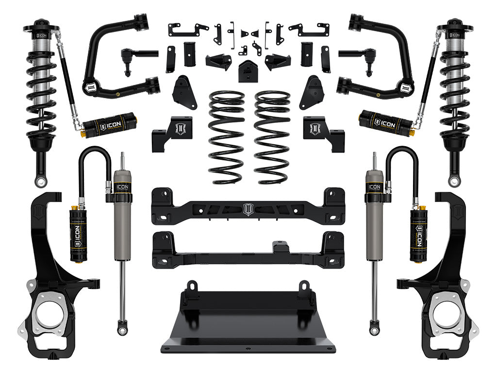 ICON Vehicle Dynamics 2022-2026 Toyota Tundra, 6" Lift, Stage 6 Suspension System, Tubular, CDCV