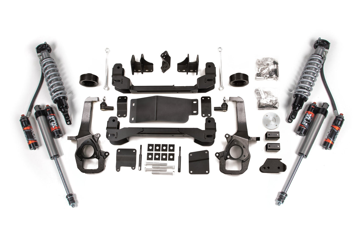 BDS Suspension 4 Inch Lift Kit FOX 2.5 Performance Elite Coil-Over Ram 1500 2009-2011 4WD - 2 Inch Coil Spacer / FOX 2.5 Performance Elite