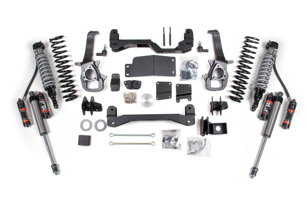 BDS Suspension 4 Inch Lift Kit FOX 2.5 Performance Elite Coil-Over Ram 1500 2012 4WD - 3 Inch Coil Springs / FOX 2.5 Performance Elite
