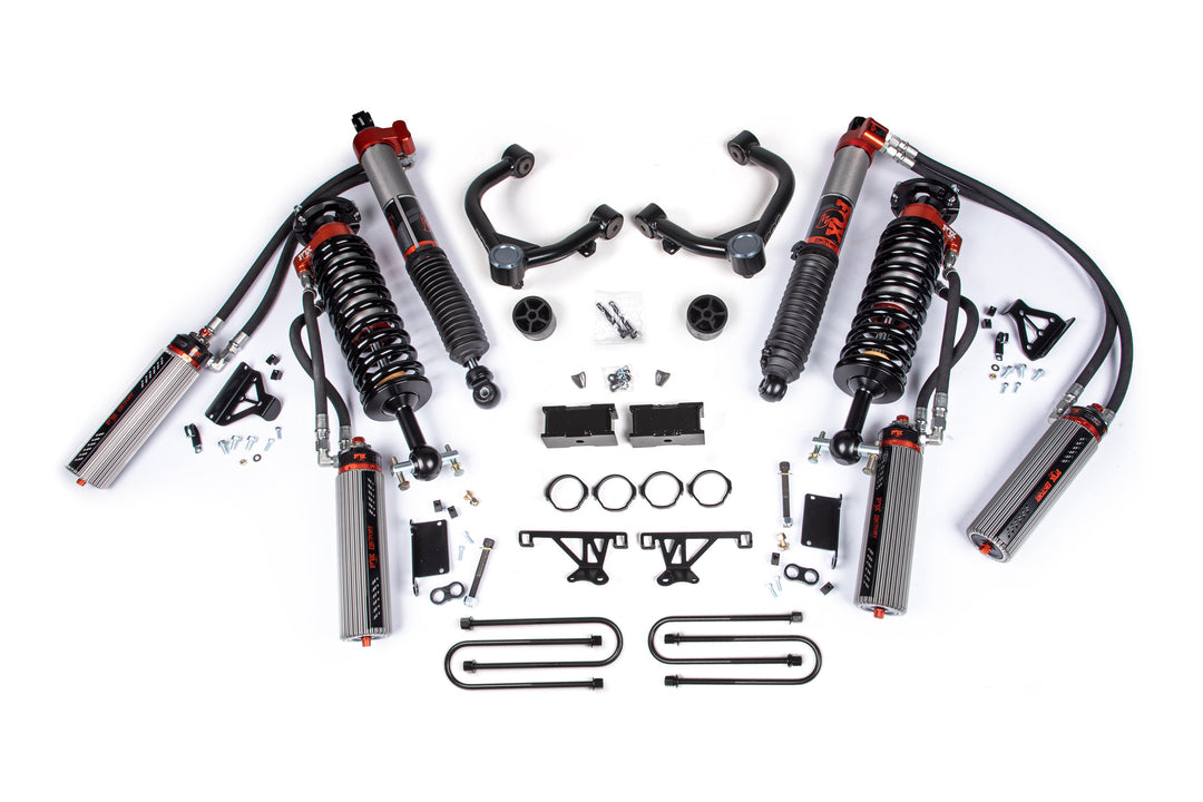 BDS Suspension 1.5 Inch Lift Kit FOX CoilOver Chevy Trail Boss or GMC AT4 1500 2025-2026 4WD - FOX 3.0 Factory Race IBP Coil-Over / FOX 3.0 Factory Race IBP Shock