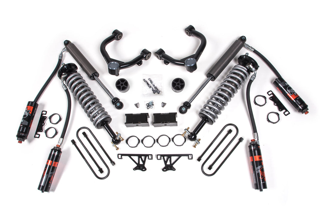 BDS Suspension 3.5 Inch Lift Kit FOX Coil-Over Chevy Silverado or GMC Sierra 1500 2025-2026 4WD - FOX 2.5 Performance Elite Coil-Over / FOX 2.5 Performance Elite Series Shock
