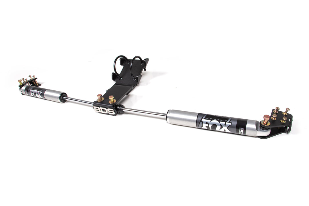 BDS Suspension Dual Steering Stabilizer Kit w/ FOX 2.0 Performance Shocks Ford F450/F550 Super Duty 2017-2026 &amp; F600 Super Duty 2020-2025 4WD