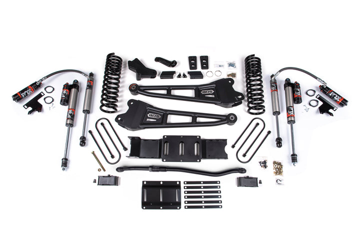 BDS Suspension 4 Inch Lift Kit w/ Radius Arm Ram 3500 2025-2027 4WD Diesel - 3 Inch Block Kit Without Overload / FOX 2.5 Performance Elite