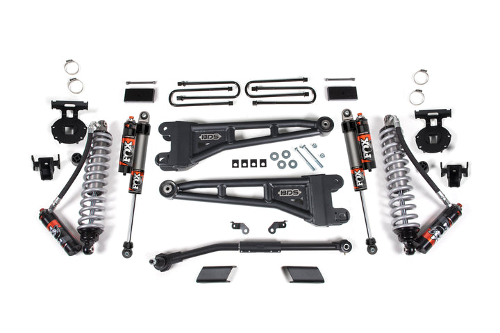 BDS Suspension 3 Inch Lift Kit w/ Radius Arm FOX 2.5 Coilover Conversion - Performance Elite Ford F250/F350 Super Duty 2023-2026 4WD - FOX 2.5 Performance Elite