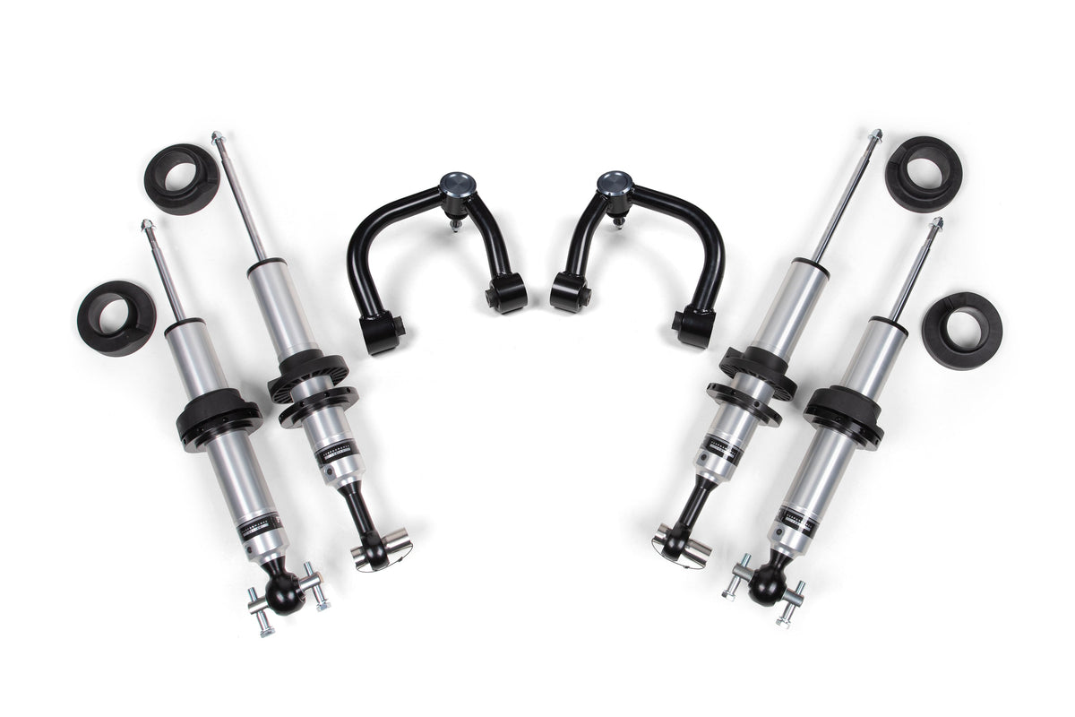 BDS Suspension 3 Inch Lift Kit FOX 2.5 Performance Series HTO Coil-Over Ford Bronco 2021-2026