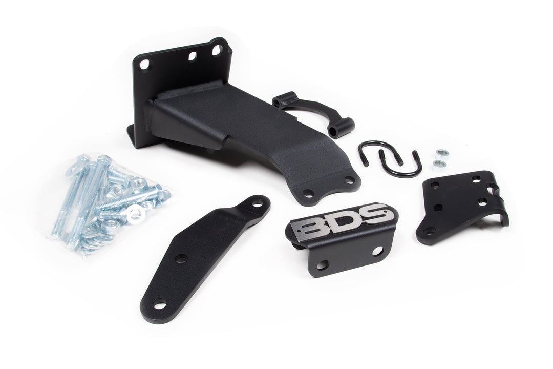 BDS Suspension Dual Steering Stabilizer Kit w/ FOX 2.0 Performance Shocks T-Style Steering Ram 2500 2019-2027 and 3500 2019-2027 4WD