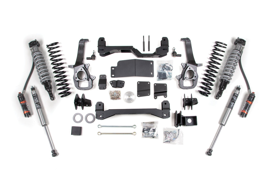 BDS Suspension 6 Inch Lift Kit FOX 2.5 Performance Elite Coilover Ram 1500 2009-2011 4WD - 5 Inch Coil Springs / FOX 2.0 Performance Series
