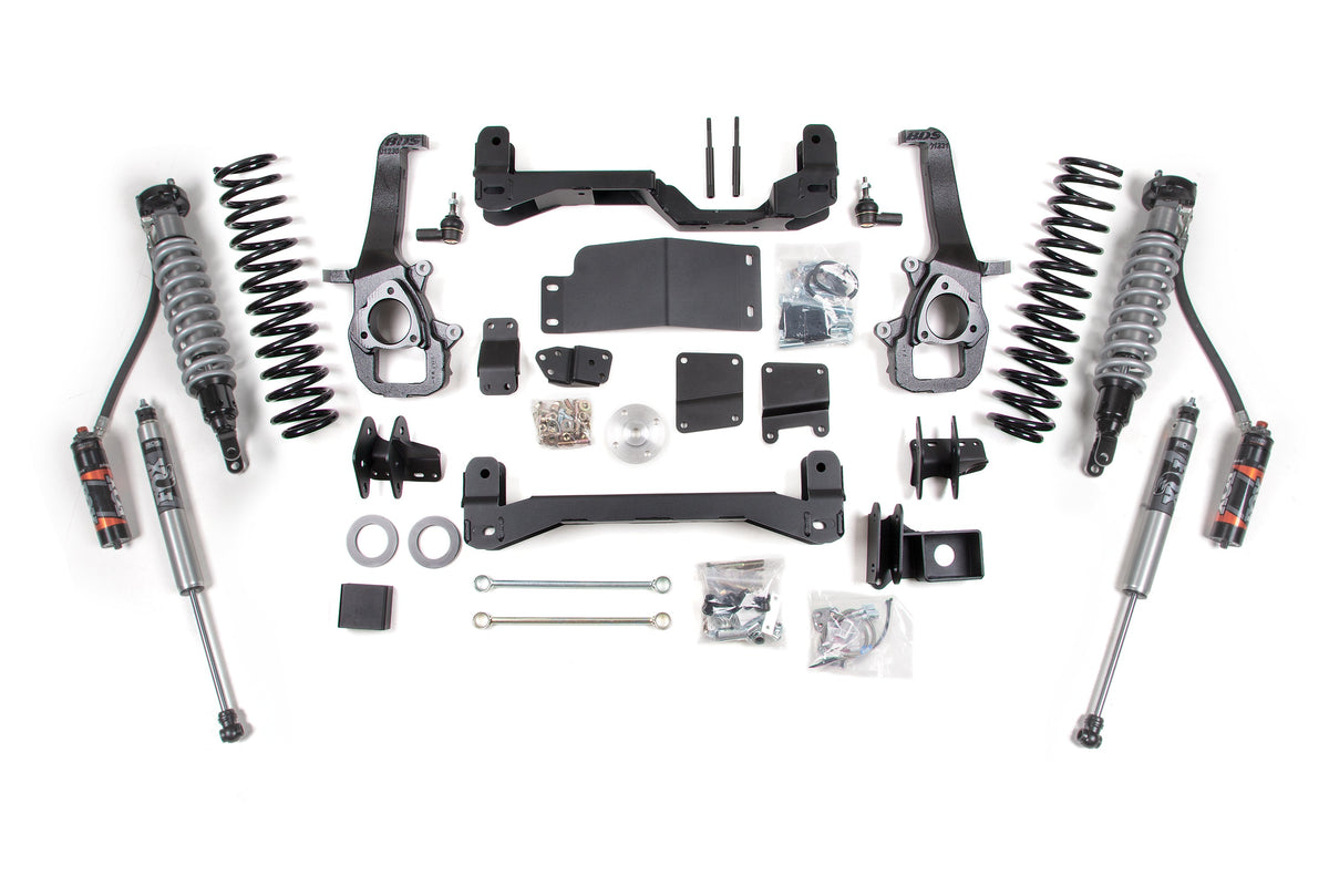 BDS Suspension 4 Inch Lift Kit FOX 2.5 Performance Elite Coil-Over Ram 1500 2009-2011 4WD - 3 Inch Coil Springs / FOX 2.0 Performance Series