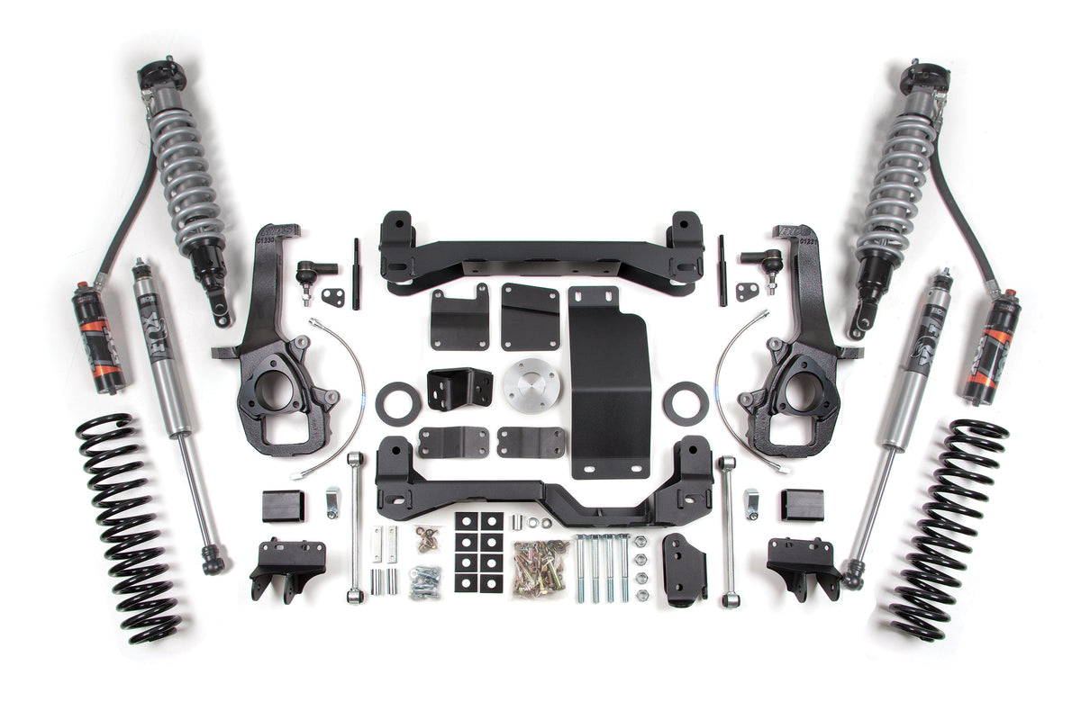 BDS Suspension 6 Inch Lift Kit FOX 2.5 Performance Elite Coilover Ram 1500 2013-2018 & Ram 1500 Classic 2019-2024 4WD - 3 Inch Coil Springs / FOX 2.0 Performance Series