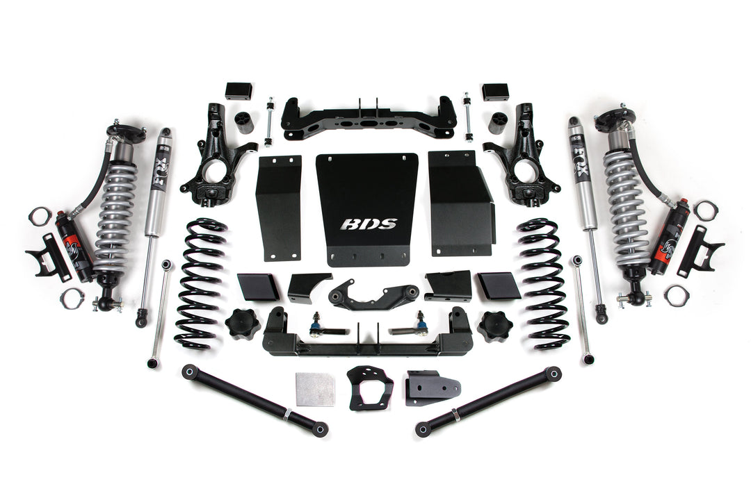 BDS Suspension 6 Inch Lift Kit FOX 2.5 Performance Elite Coilover Chevy/GMC Suburban, Tahoe, Yukon/XL 1500 2015-2019 4WD