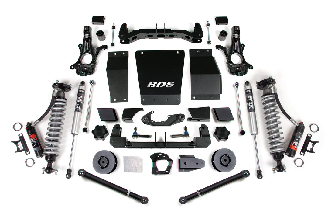BDS Suspension 4 Inch Lift Kit FOX 2.5 Performance Elite Coil-Over Chevy/GMC Suburban, Tahoe, Yukon/XL 1500 2015-2019 4WD
