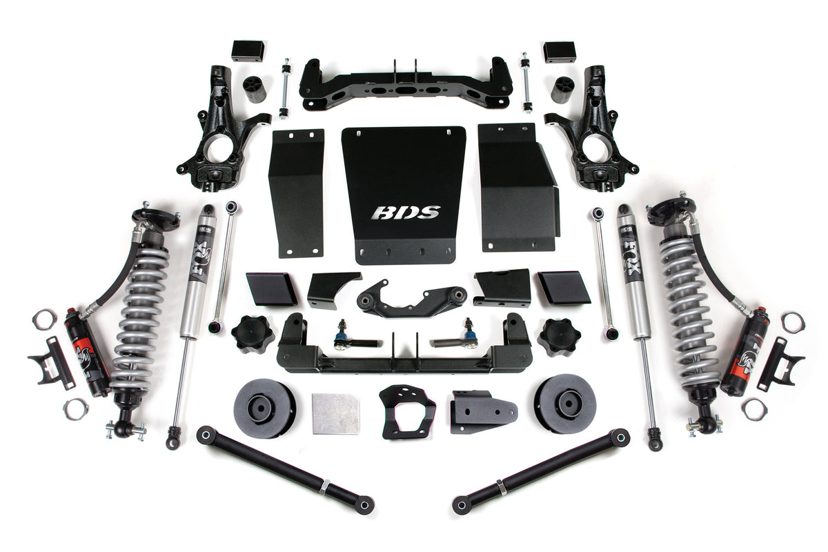 BDS Suspension 4 Inch Lift Kit FOX 2.5 Performance Elite Coil-Over Chevy/GMC Suburban, Tahoe, Yukon/XL 1500 2015-2019 4WD