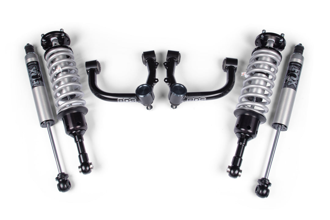 BDS Suspension 2 Inch Leveling Kit FOX Coilover Upgrade Toyota Tacoma 2024-2025 - FOX 2.5 Performance Series HTO