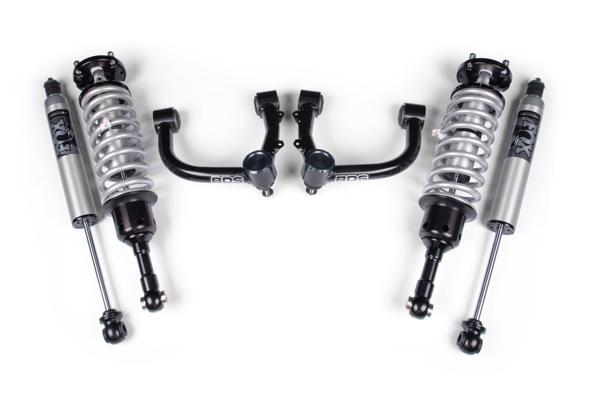 BDS Suspension 2 Inch Leveling Kit FOX Coilover Upgrade Toyota Tacoma 2024-2025 - FOX 2.5 Performance Series HTO