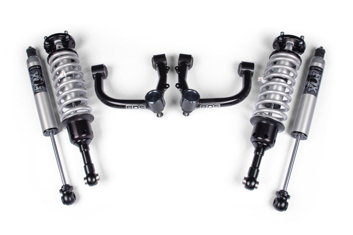 BDS Suspension 2 Inch Leveling Kit FOX Coilover Upgrade Toyota Tacoma 2024-2025 - FOX 2.5 Performance Series HTO