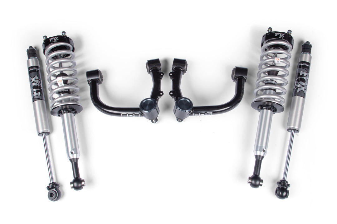 BDS Suspension 2 Inch Leveling Kit FOX Coilover Upgrade Toyota Tacoma 2024-2025 - FOX 2.0 Performance Series