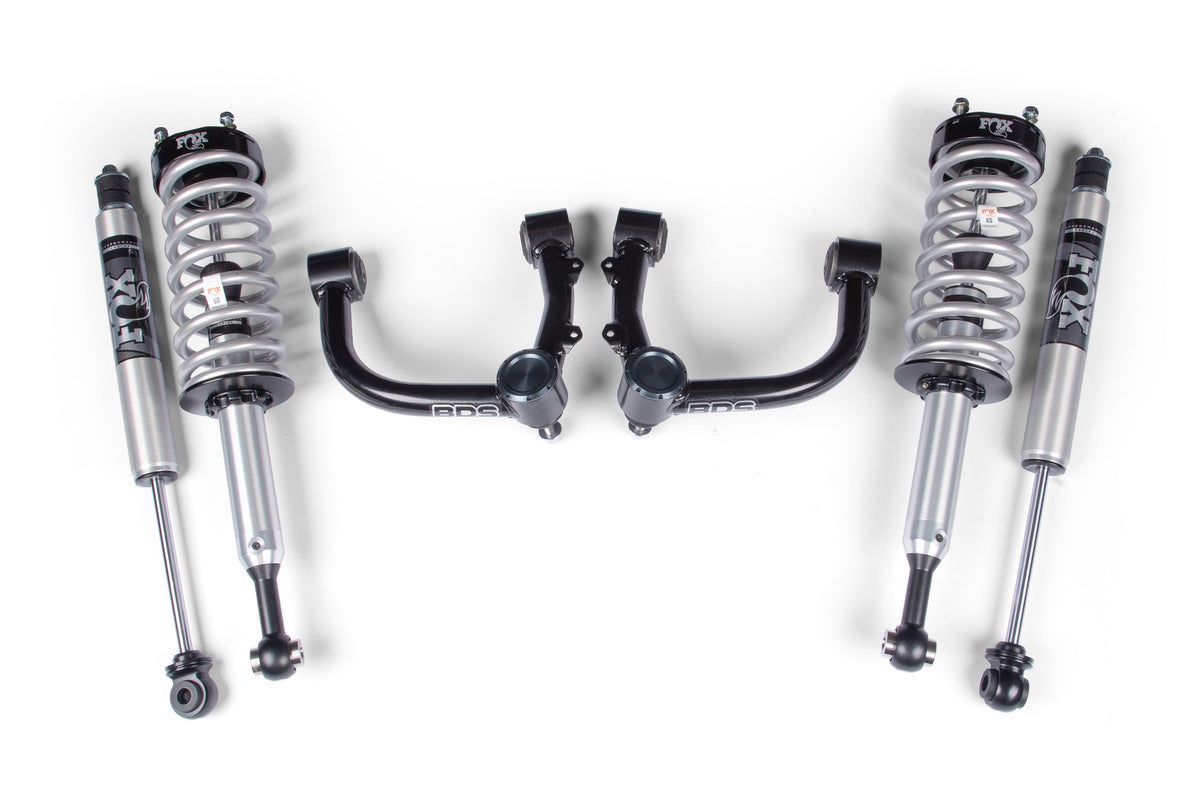 BDS Suspension 2 Inch Leveling Kit FOX Coilover Upgrade Toyota Tacoma 2024-2025 - FOX 2.0 Performance Series