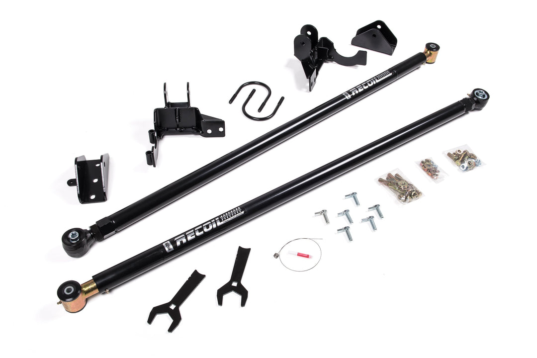 BDS Suspension Recoil Traction Bar Kit Chevy Silverado and GMC Sierra 2500 / 3500 HD 2011-2019