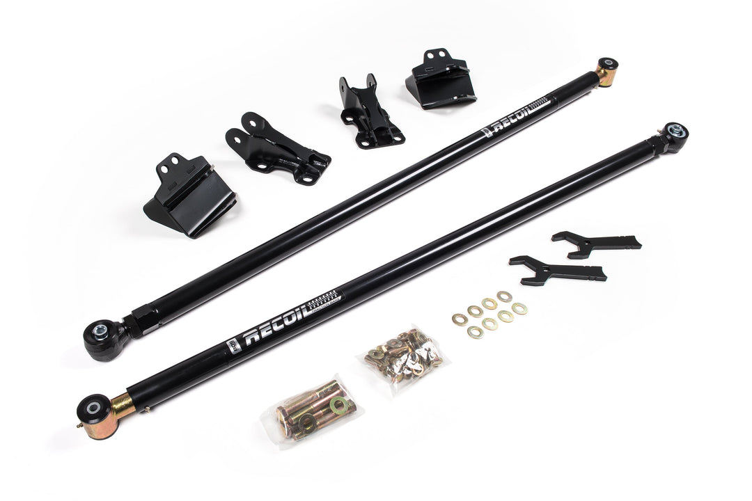 BDS Suspension Recoil Traction Bar Kit Chevy Silverado And GMC Sierra 2500 / 3500 HD 2020-2026 Long Bed
