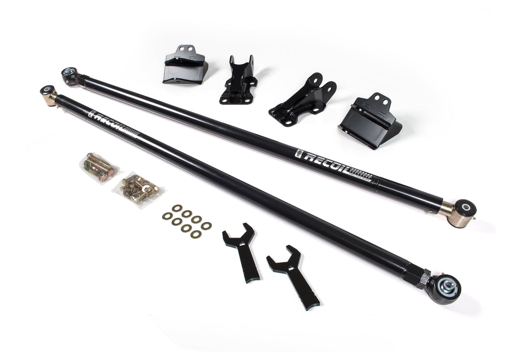 BDS Suspension Recoil Traction Bar Kit Chevy Silverado and GMC Sierra 2500 / 3500 HD 2001-2010
