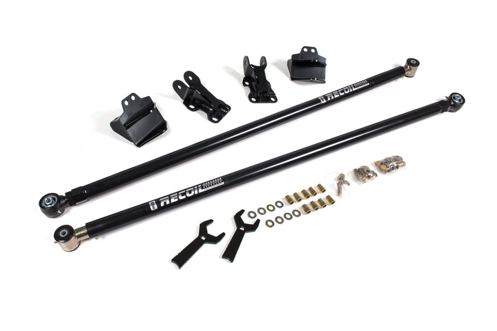 BDS Suspension Recoil Traction Bar Kit Chevy Silverado and GMC Sierra 1500 2007-2026