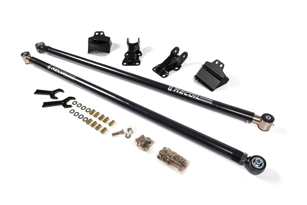 BDS Suspension Recoil Traction Bar Kit Chevy Silverado and GMC Sierra 1500 2007-2026