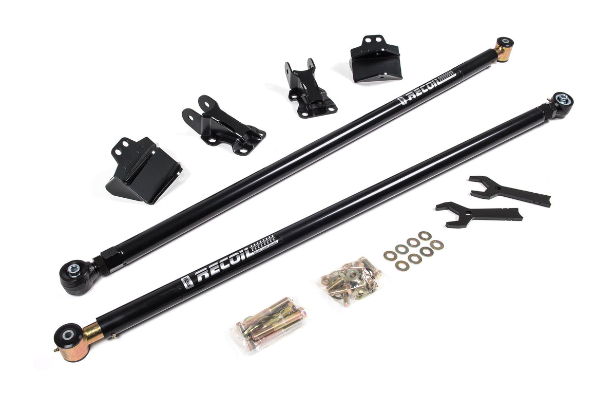 BDS Suspension Recoil Traction Bar Kit Chevy Silverado and GMC Sierra 1500 1988-2006