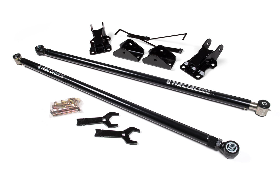 BDS Suspension Recoil Traction Bar Kit Ford F150 2021-2026