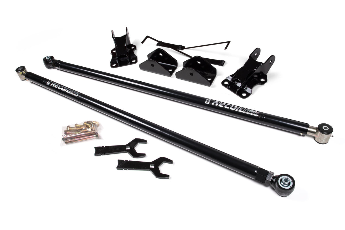 BDS Suspension Recoil Traction Bar Kit Ford F150 2021-2026