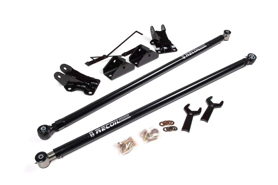 BDS Suspension Recoil Traction Bar Kit Ford F150 2021-2026