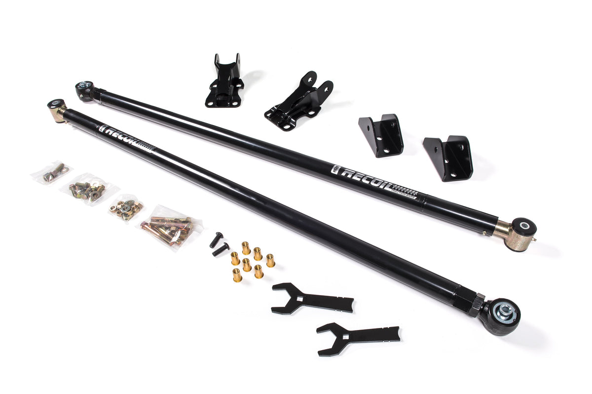 BDS Suspension Recoil Traction Bar Kit Ford F150 2004-2020