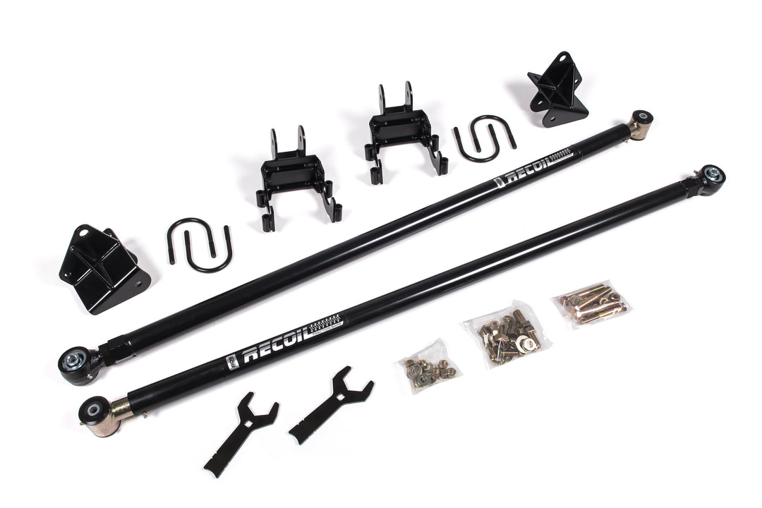 BDS Suspension Recoil Traction Bar Kit Ford F250/F350 Super Duty 1999-2016 - Short Bed