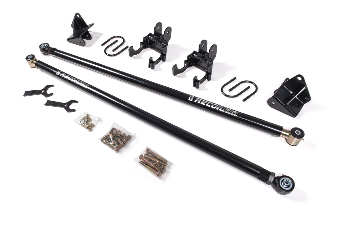 BDS Suspension Recoil Traction Bar Kit Ford F250/F350 Super Duty 1999-2016 - Short Bed