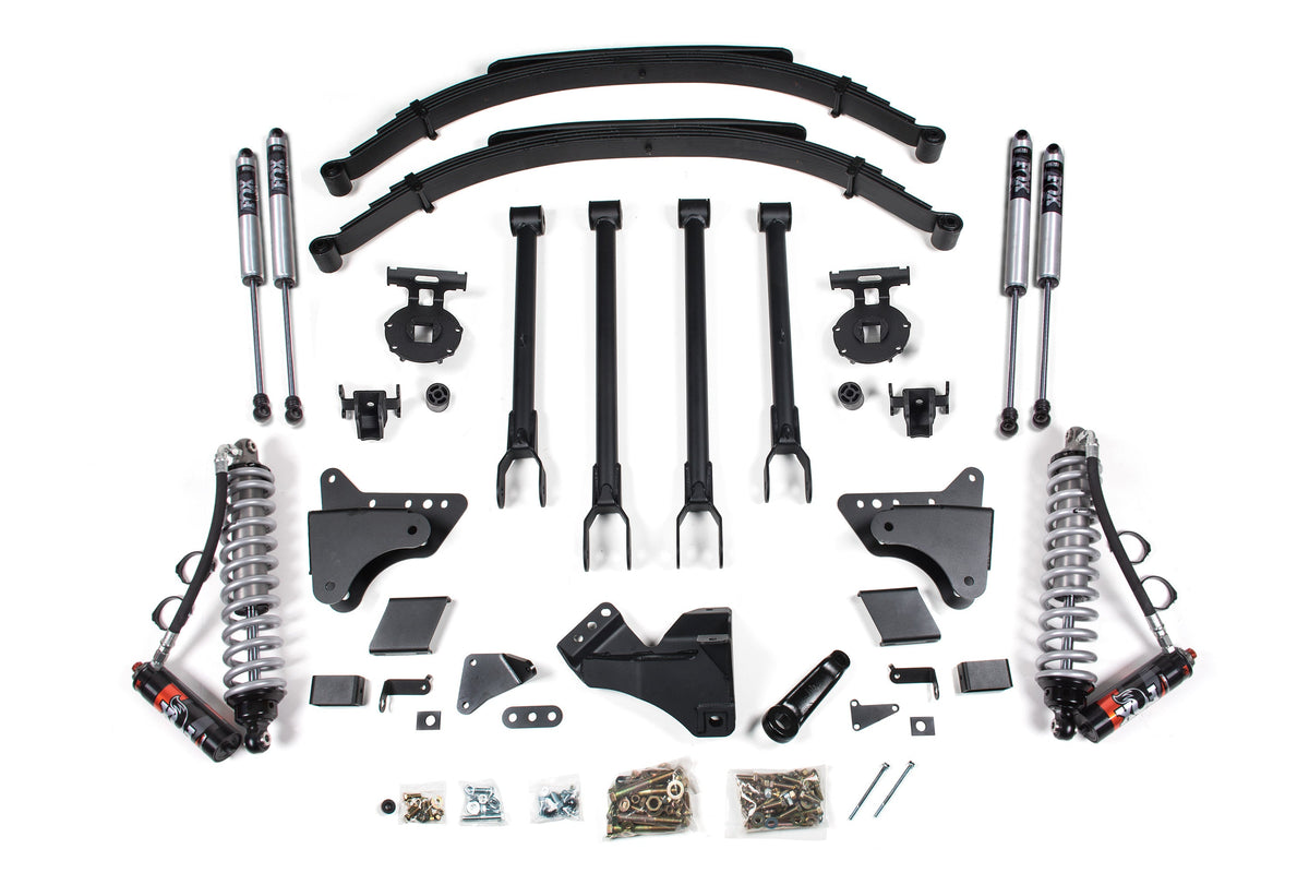 BDS Suspension 8 Inch Lift Kit 4-Link & FOX 2.5 Performance Elite Coil-Over Conversion Ford F250/F350 Super Duty 2011-2016 4WD