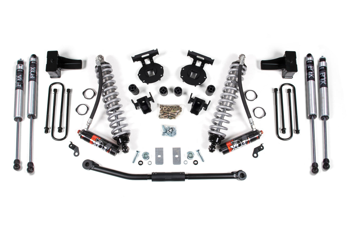 BDS Suspension 2.5 Inch Lift Kit FOX 2.5 Performance Elite Coilover Conversion Ford F250/F350 Super Duty 2011-2016 4WD Diesel - 4 Inch Block Kit