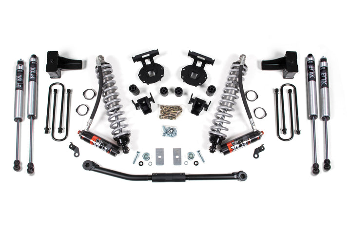 BDS Suspension 2.5 Inch Lift Kit FOX 2.5 Performance Elite Coilover Conversion Ford F250/F350 Super Duty 2011-2016 4WD Diesel - 4 Inch Block Kit