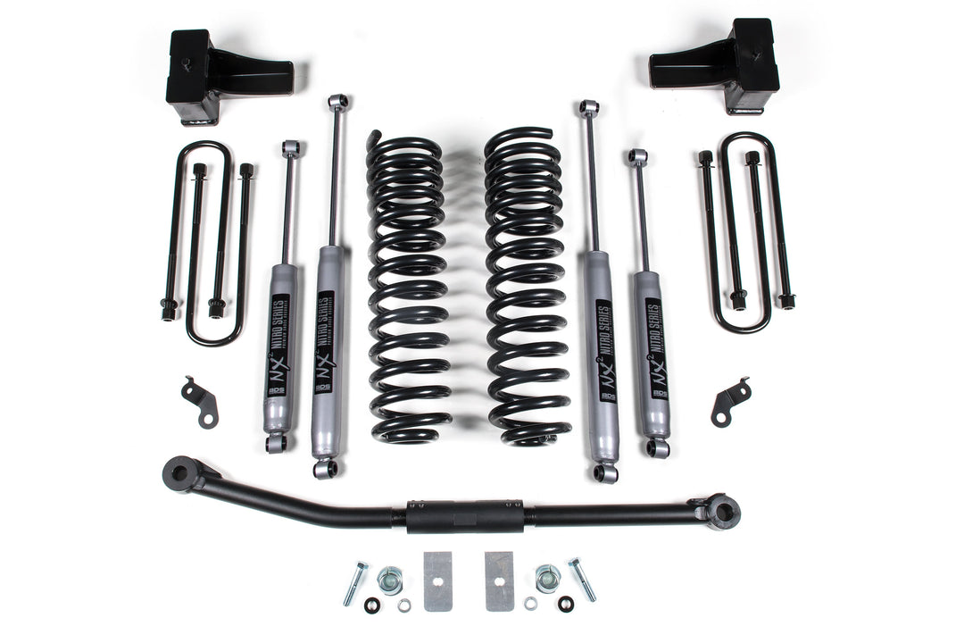 BDS Suspension 2.5 Inch Lift Kit Ford F250/F350 Super Duty 2011-2016 4WD Diesel - 4 Inch Block Kit / NX2 Nitro Series