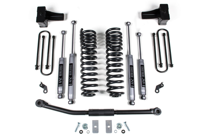 BDS Suspension 2.5 Inch Lift Kit Ford F250/F350 Super Duty 2011-2016 4WD Diesel - 4 Inch Block Kit / NX2 Nitro Series