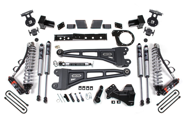 BDS Suspension 7 Inch Lift Kit w/ Radius Arm FOX 2.5 Performance Elite Coil-Over Conversion Ford F250/F350 Super Duty 2020-2022 4WD Diesel - Block Kit – FOX 2.0 Performance Series