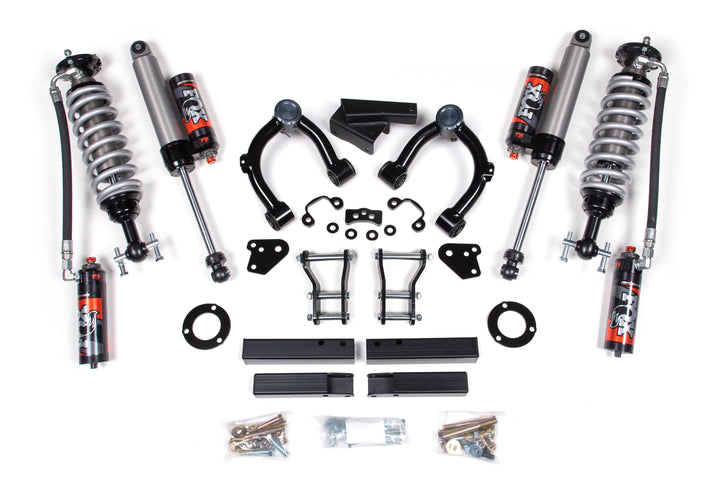 BDS Suspension 3.5 Inch Lift Kit FOX 2.5 Coil-Over Ford Ranger 2019-2023 4WD - FOX 2.5 Performance Elite – Cast Aluminum