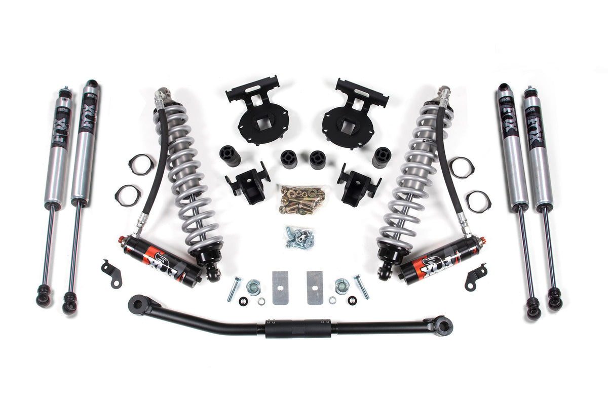 BDS Suspension 2.5 Inch Lift Kit FOX 2.5 Performance Elite Coilover Conversion Ford F250/F350 Super Duty 2011-2016 4WD Diesel - No Block