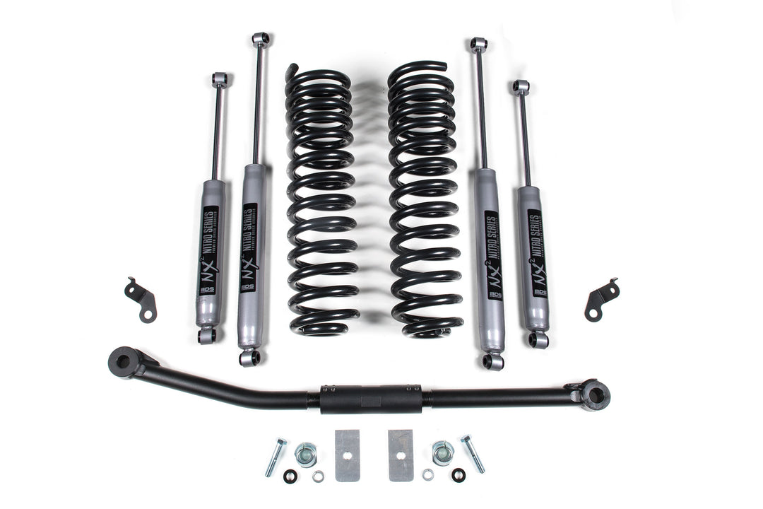 BDS Suspension 2.5 Inch Lift Kit Ford F250/F350 Super Duty 2011-2016 4WD Diesel - No Block / NX2 Nitro Series